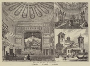O novo teatro em Eastbourne de Frank Watkins